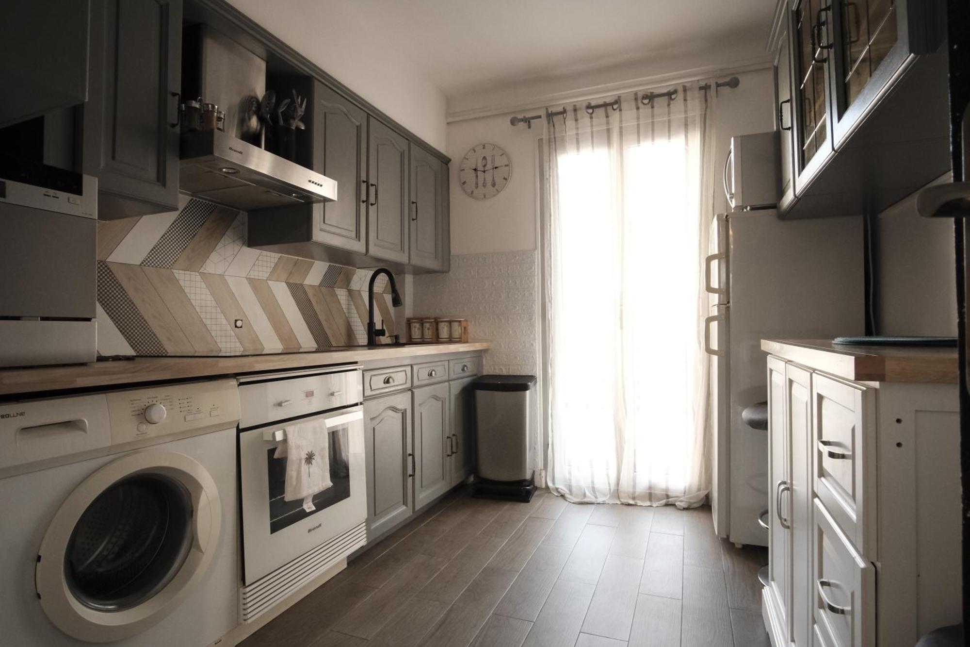 Charming Ac 2-Bedroom Apartment Antibes City Center Family, Couples Friendly 외부 사진